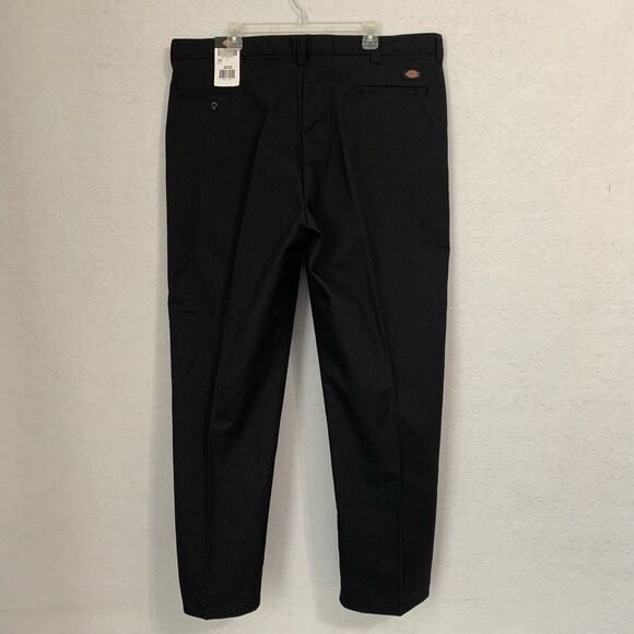 Dickies Pants Men Size 42 X 32 Black Occupational Workwear LP812BK Relaxed Fit - Picture 2 of 11